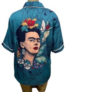 FRIDA KAHLO x SHEIN Collection WEARABLE ART Oversized Top Size Medium